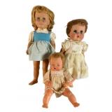 Vtg American Character, Mattel & Ideal Dolls