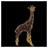 Jay Strongwater Bejeweled Enamel Giraffe Figurine
