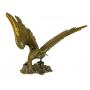 21.5 Inch Tall  Brass Eagle Sculpture