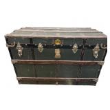 Crouch & Fitzgerald Antique Steamer Trunk