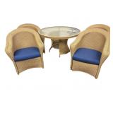 Lloyd Flanders Reflections Wicker Dining Set