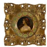 1913 City Bakery Advertising Calendar Plate