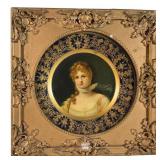 Queen Louise of Prussia Porcelain Portrait Plate