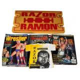 TitanSports Razor Ramon and WWF Magazine Collectio