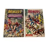 Buscema, Heck, Lee | 2 Avengers #12, 44 | 1965-67