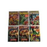 Colan, Lee Hulk Iron Man Sea Devils 1964-67 6 Bks