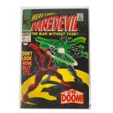 Colan, Lee | Daredevil #37 Dr. Doom Battle (1968)