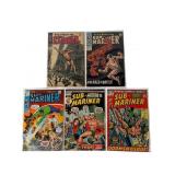 Lee, Buscema | 5 Sub-Mariner comics, 1968-1973