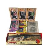 Sealed Dick Tracy Sets, 3 Stooges+ Daisy Gun, etc