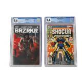 Two CGC 9.6 Comic Books: BRZRKR 1 and Shogun 1