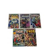 Sienkiewicz, Moench Marvel Key Issues Lot 1971-88