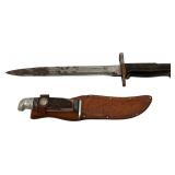 Utica M1 Bayonet and Western Hunting Knife