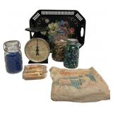 Hanson Postal Scale, Ball Jars, and Home Items