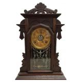 E. Ingraham Gingerbread Parlor Mantel Clock