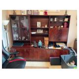 Meredew Mid-Century Modern Secretary Wall Unit