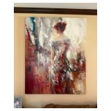 Abstract Figurative Canvas Print, 50 x 40