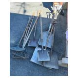 Collection of Vintage Garden and Utility Tools