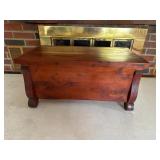 Empire-Style Aromatic Cedar Blanket Chest