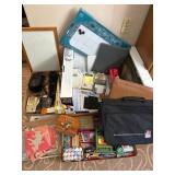 Assortment of Office, Art, and Stationery Items