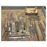 Assortment of Vintage Metalworking and Wood Tools