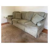 Flexsteel Sage Microfiber Sofa and Armchair Set