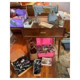 Singer 328 Style-O-Matic Sewing Machine and Desk