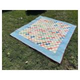 Vintage Bow Tie Pattern Patchwork Quilt