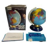Ohio Art Blue Planet 12-Inch Metal World Globe
