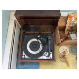 Dual 1214 Turntable and Assorted Ephemera