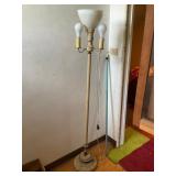 Mid-Century Six-Way Torchiere Floor Lamp