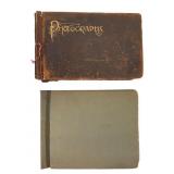 Two Personal Photograph Albums