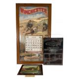 Winchester Calendar, Thermometer, and Print Block