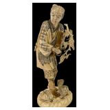 Japanese Carved Okimono, Signed Hogetsu, Meiji