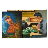 Virginia W. Kibler Mid-Century Oil Paintings