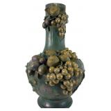 Large Art Nouveau Amphora Iridescent Pottery Vase