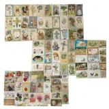 Assortment of Vintage Easter & Greeting Postcards