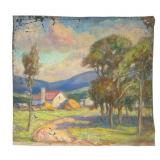 Ellen Gifford Northern Rural Landscape Oil