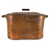Revere Antique Copper Laundry Boiler with Lid