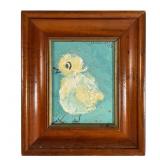 Sterling Boyd Strauser Oil Painting of a Chick