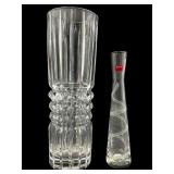 Baccarat and Cut Crystal Vases