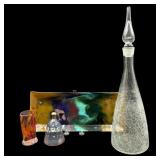 Assortment of Decorative Art Glass