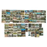 Group of Vintage North American Postcards