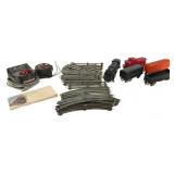 Mixed Lionel and American Flyer O-Gauge Train Set