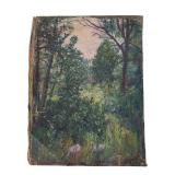Ellen Gifford Northern Oil Landscape on Canvas