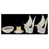 European Porcelain Wares & Art Glass