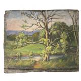 Ellen Gifford Northen Landscape Oil on Canvas