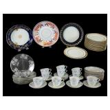 Assorted Porcelain and Glass Tableware