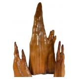Three Mid Century Cypress Knee Sculptures