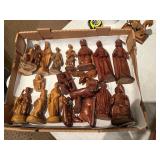 Other Carved Wood Nativity Figures