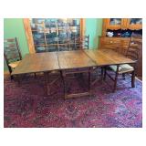 Pine Rustic Dinning Room Table